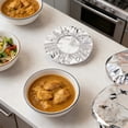 thumbnail image 5 of Insulated Food Covers, 30 Pack Reusable Bowl and Plate Covers with Elastic, Aluminum Foil Lined to Keep Food Warm, Perfect for Parties, Potlucks, and Thanksgiving B, 5 of 6