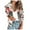Red, variant on ICHUANYI Women's Jacket FashionFloral Print Long Sleeve Casual Zip Up Coat Fall Winter Clothes Outfits 2023