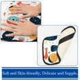 thumbnail image 3 of Bowling Furry Printed Soft Comfortable Car Armrest Cover Pad - 12.5x8.2 Inch Armrest Accessory Accessories, 3 of 6