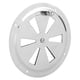thumbnail image 2 of Cubierta de ventilación para barco de 5 pulgadas, ventilador redondo de mariposa, placa de salida de acero inoxidable para Yatch RV, 2 of 14