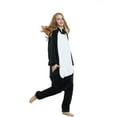 thumbnail image 3 of Très Chic Mailanda Penguin Onesie Pajamas for Adult Unisex Sleepwear for Women and Men, 3 of 7