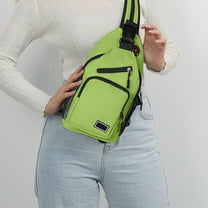 Nilvkv Women'S Adjustable Crossbody Bag Convertible Chest Shoulder Bag with Multiple Pockets