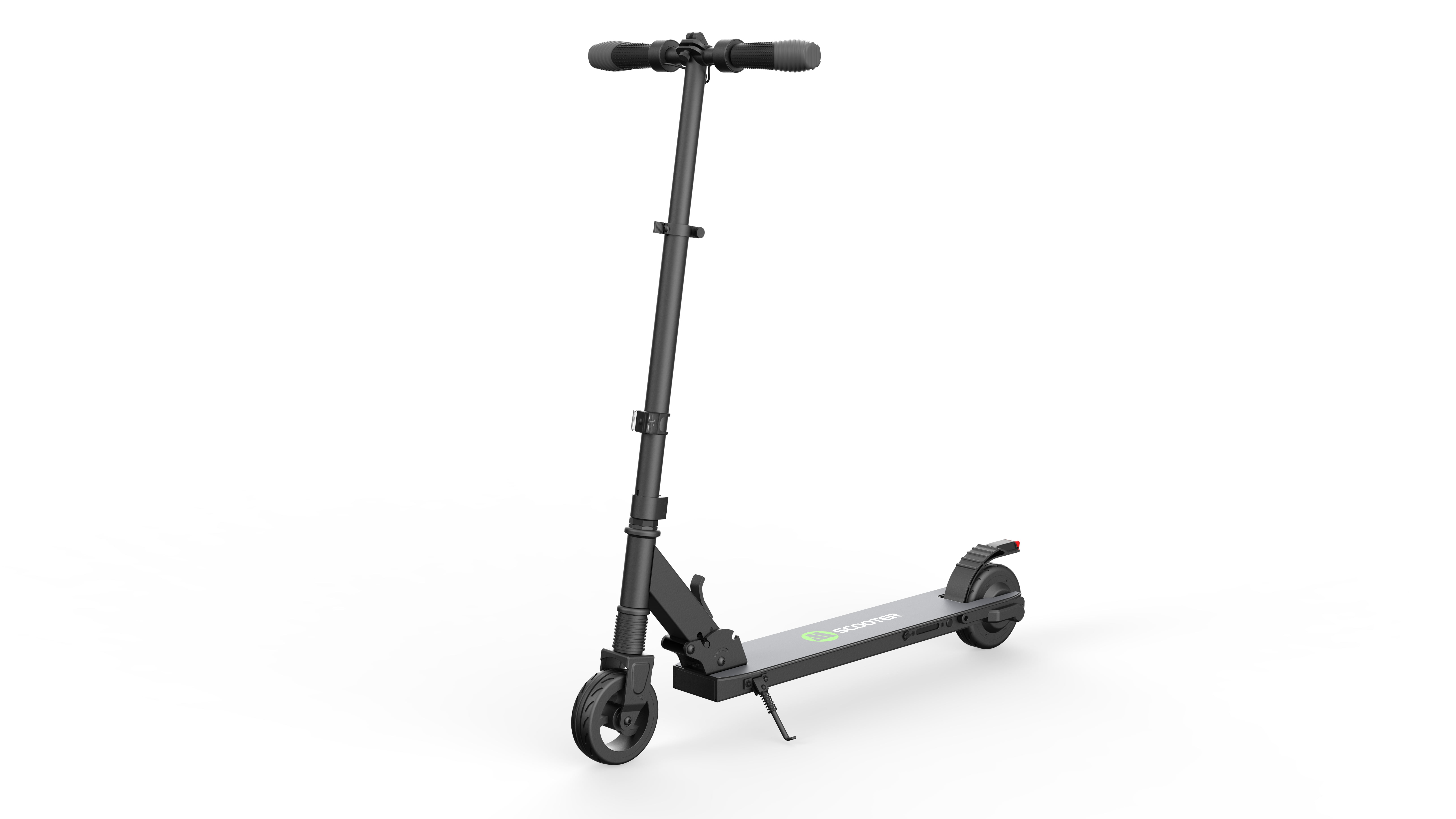 MEGAWHEELS Electric Scooter Adult,6.1''Solid Tires,250w Power up to 14 MPH,Dual Shock Absorption