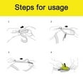thumbnail image 4 of Riñonera impermeable de paquete doble - Amarillo Ofspeizc CPB-DE-HJJ-86-2, 4 of 5