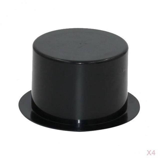 Portavasos para apoyabrazos , Soporte para Bebidas Cerrado Negro , 4 piezas
