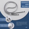 thumbnail image 4 of Extra Long Shower Hose 79 Inches, Angle Simple Flexible and No Tangles, Metal Handheld Shower Head Hose, Replacement Bidet Sprayer Hose, Oil Rubbed Bronze, 4 of 9