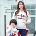 thumbnail image 4 of Ropa familiar a juego Otoño Invierno Navidad Activa Algodón Con Capucha Padre Hijo Madre Hija Hombres Mujeres Niños Ropa, 4 of 4