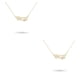 thumbnail image 4 of Qarigey Letra inglesa Doce Signo del zodiaco Collar del zodiaco Ins Charm Colgante para amante Amigo Festival Regalos de cumpleaños Virgo oro Virgo oro 2piezas Qarigey CBP216231, 4 of 6