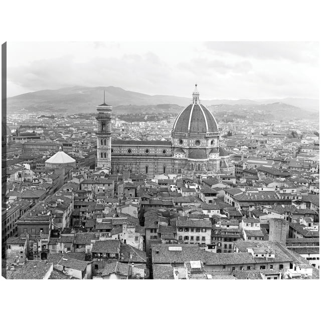 Cuadro Decorativo - Monumentos de Florencia Italia Jr Impresión en canvas, estrechado.