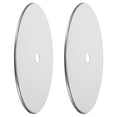 thumbnail image 2 of Stainless Steel Heat Diffuser Plate for Induction Cooktop 2 Pieces Silver Kitchen Accessory for, 2 of 9