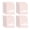 Pink, variant on ONAVIA 1 Subject Notebook, College Ruled Spiral Notebook, 5 Pack, 8”×10-1/2”, 3-Hole Punch, 140pages/70sheets, Assorted Colors