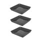 thumbnail image 5 of MERRYHAPY 3Ud Bandejas Cuadradas Para Macetas En Plástico Negro Para Interior Y Exterior Con Reforzado, 5 of 8