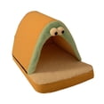 thumbnail image 1 of Casa para gatos, acogedora cueva para mascotas, almohada, cueva, cama portátil, nido para animales pequeños M, 1 of 7