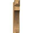 thumbnail image 2 of Ekena Millwork 8"W x 38"D x 38"H Imperial Rough Sawn Craftsman Outlooker, Western Red Cedar, 2 of 4