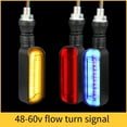 thumbnail image 4 of BTOER 48-60V Flowing Water Signals LED Signal Lamp Motorcycle Turn Signal Lights, 4 of 8
