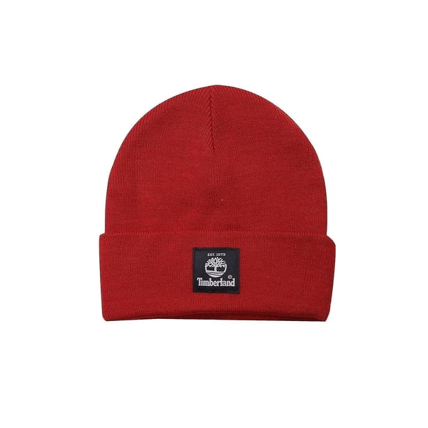 Gorra de reloj corta Beanie Timberland para hombre Barbados Cherry