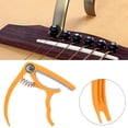 thumbnail image 3 of Plastic Guitar Capo Bridge Pin Remover 4~6 String Guitar Bass Ukulele CapoYellow, 3 of 10