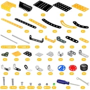 KukuFun Stem Building Projects Toys for Kids Boys 8 9 10 11 12 Year Old, Engineering Metal Building Construction Model kit