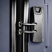 K-Cliffs 3pcs Luggage Set Expandable Hard Sided Travel Suitcases Lightweight ABS Spinner Navy Blue