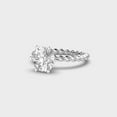 thumbnail image 3 of 1 Carat Beautiful IGI Certified Lab Grown Diamond Engagement Ring for Women 10K White Gold | Round Cut Solitaire Diamond Rings | Size 7 Diamond-Capitals, 3 of 8