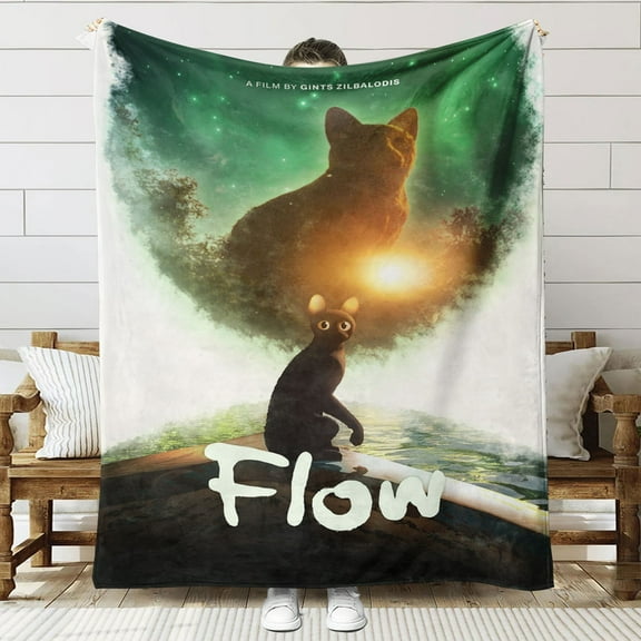 Flow Movie Throw Blanket Gifts for Fans Lover Girls Boys Women Present Hoodie Him Bed 60"x80"
