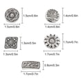 thumbnail image 3 of Bewildely Juego de broches de Metal de 50 piezas, tachuelas para manualidades, sujetador de ropa, conjunto de botones de abrigo de fijación Vintage, Artesanía Bewildely HA061220-00, 3 of 6