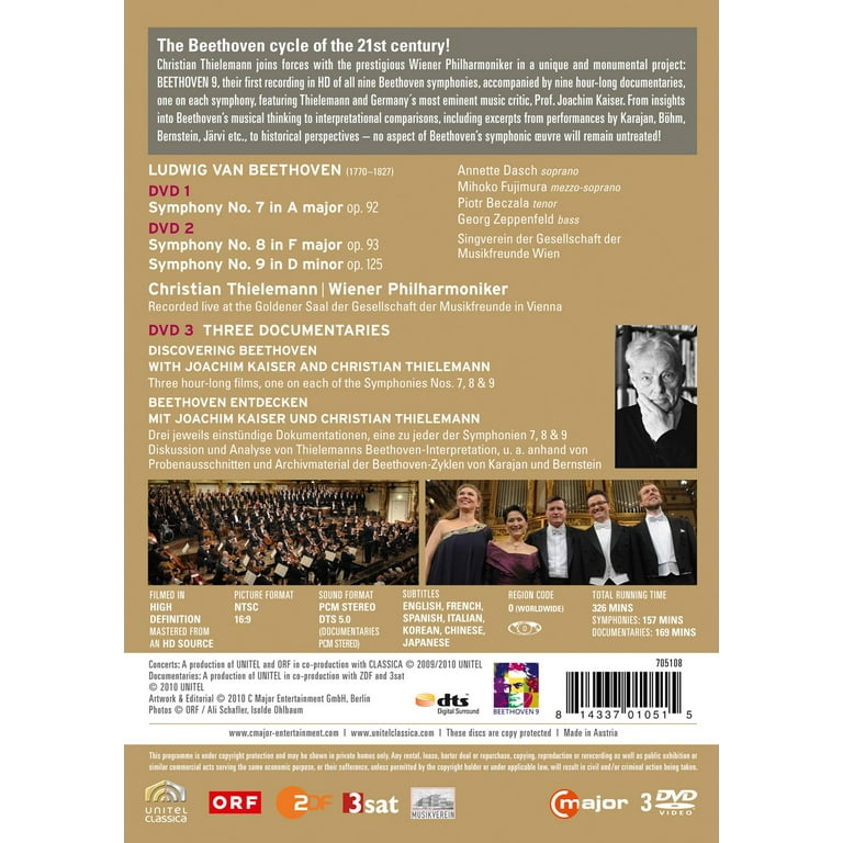 工場直売 Discovering Beethoven With Kaiser & Thielemann (DVD), C その他