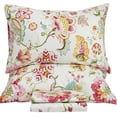 thumbnail image 1 of Queen's House Draps Boho à Imprimé Lotus Ensembles de Draps Format Grand-g, 1 of 5