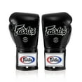 thumbnail image 5 of Fairtex BGL6 Pro Leather Laced Competition Gloves - Locked Thumb for Muay Thai and Boxing, 5 of 11
