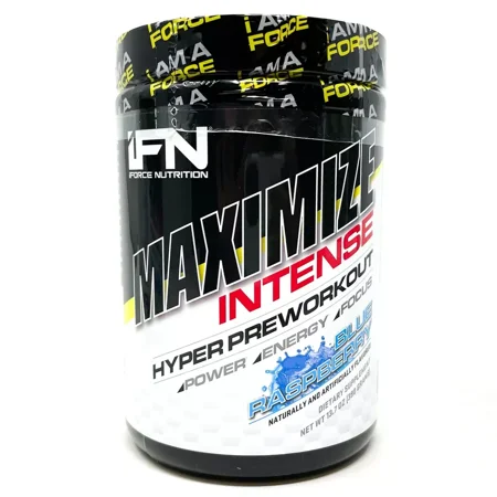 MAXIMIZE INTENSE High Stim Extreme Pre-Workout 30 SERVINGS(Blue Raspberry)