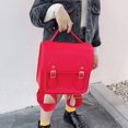 thumbnail image 4 of Sac à Dos Scolaire Mode Vintage Housse à Rabat Sac à Poignée Supérieure Sac Messager pour Enfants, 4 of 7