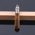 thumbnail image 1 of Collier Pendentif Perle Long Hexagonal Point de Guérison Opale Bijoux Hommes Femmes, 1 of 6