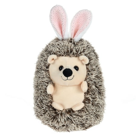Way To Celebrate Easter Plush, Hedgehog with Bunny Ears