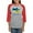 Heather/Red, variant on CafePress - Cool Ukraine Flag Ukrainian Pr Long Sleeve T Shirt - Womens Baseball Tee