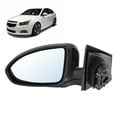 thumbnail image 1 of Reemplazo de Espejo Lateral Izquierdo de 3 Pines para Chevy Cruze Limited 2016, Conjunto de Espejo de Puerta Eléctrico No Calentado, Plegado Manual, Negro Brillante, No. OE GM1320420/19258657/96831834, 1 of 6