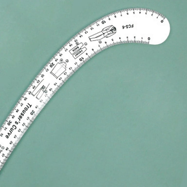 Hot hem ruler for sewing Professional Sewing Ruler Curve Pattern