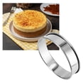 thumbnail image 2 of 4 Inch Muffin Rings Crumpet Rings, 8Pcs Stainless Steel Molds Double Rolled Tart Round Ring, 2 of 7