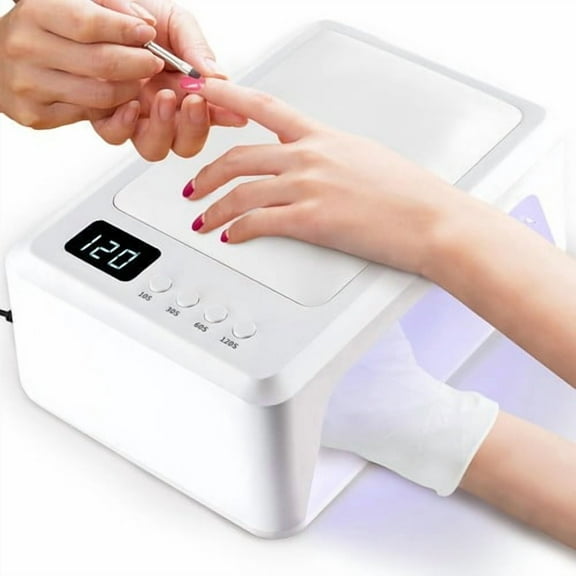 72W Professional Nail Dryer UV Nail Lamp Gel Nail Polish Press On Nails Curing