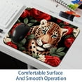 thumbnail image 6 of Leopard Printed Square Mouse Pad, 8.3x9.8 Inch Non-Slip Rubber Bottom Gaming Mouse Pad for Office Use, 6 of 6