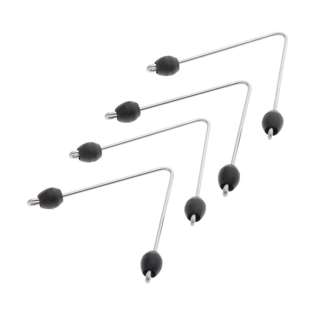 2.5mm Speargun Band V Wishbones Acero Inoxidable Conector de Tubo de Manguera de Látex para Pesca shamjiam Banda de speargun v wishbone