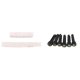 thumbnail image 2 of 6 String Acoustic Guitar Bone Bridge Saddle and Nut and 6pcs Ebony Guitar Bridge Pins White+Black, 2 of 5