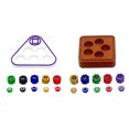 thumbnail image 3 of Juego calamares con acero dados gong-Gi lanzando el fiesta (Dice J), 3 of 8