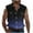 Dark Blue, variant on Mens Denim Vest Tank Top, Sleeveless, Button - Down for Summer Casual Outings & Backyard BBQs
