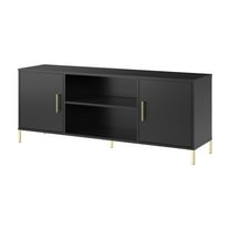 Bush Furniture Soho 58W TV Stand in Black