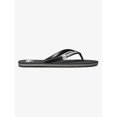 thumbnail image 2 of Quiksilver Men's Molokai Flip Flop Sandals Black/Black/White - AQYL100601-XKKW  BLACK/BLACK/WHITE, 2 of 4