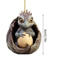 thumbnail image 4 of Dragón Navidad Novedad Lindos Favores Fiesta Acrílico (B), 4 of 6