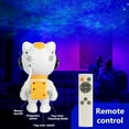 thumbnail image 6 of Space Projector Lamp, Mechanical Cat Projection Light with Timer and Remote Control for Kids, Luces Led Para Cuarto Tipo Galaxia for Bedroom Party Decoration, White, 6 of 9