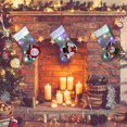 thumbnail image 3 of 3 pcs Led Navidad Colgante Medias Led Bordado Navidad Elf Muñeco de Nieve Calcetín Santa Claus Bolsa de Regalo con Nombre Personalizado En Whit Afortunado Sencillez, 3 of 5