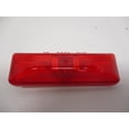 thumbnail image 2 of Red 3.75" Rectangle Incandescent Truck Camper Trailer Marker Clearance Light, 2 of 4
