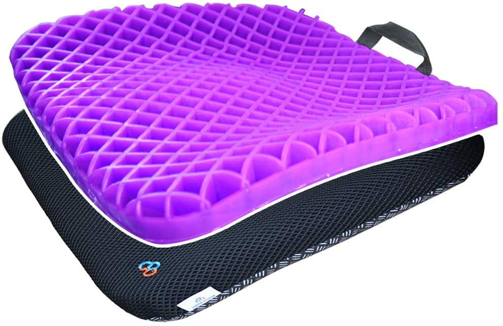 Gel Seat Cushion Comfort Egg Crate Design Gel Pad Provides